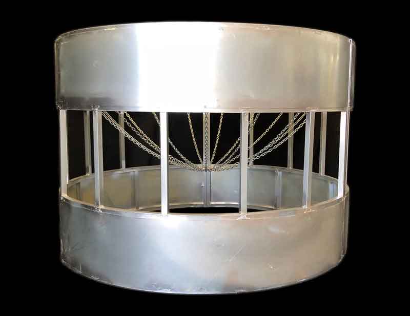 Heavy Duty Round Bale Feeder and Hay Saver